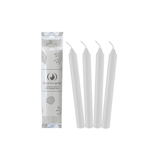Velas Cortas x 4 (501)