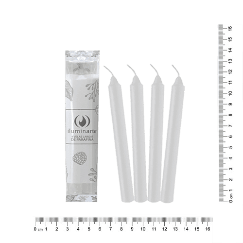 Velas Cortas x 4 (501)