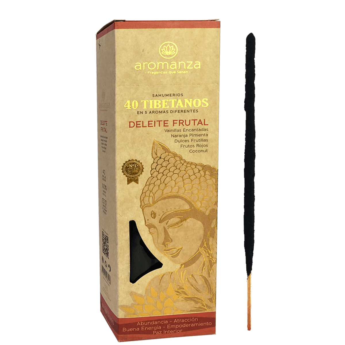 Sahumerios 40 Tibetanos - Deleite Frutal (101TB)