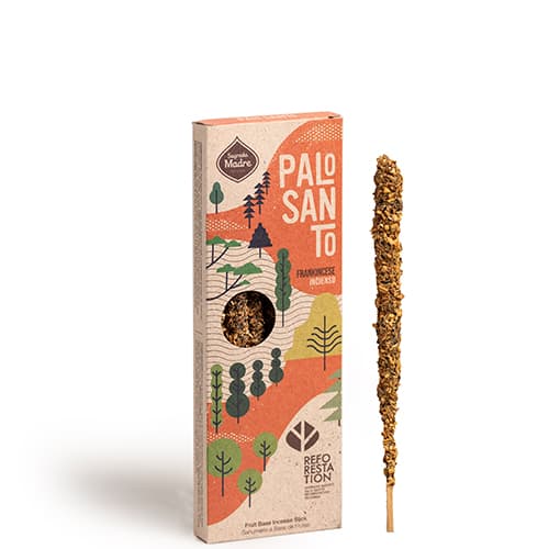 Sahumerio Palo Santo Corto - Incienso