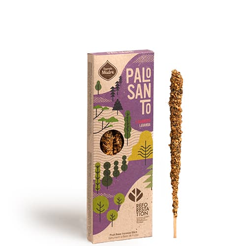 Sahumerio Palo Santo Corto - Lavanda