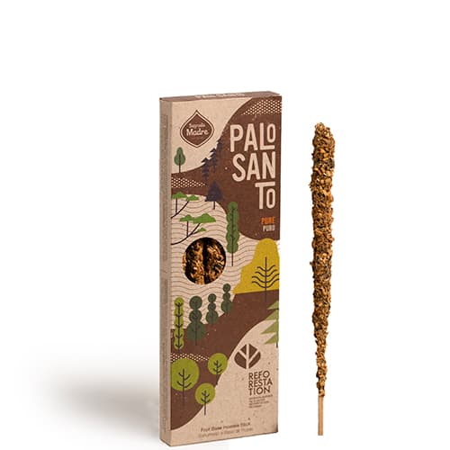 Sahumerio Palo Santo Corto - Puro
