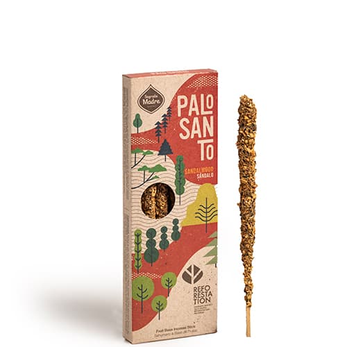 Sahumerio Palo Santo Corto - Sándalo