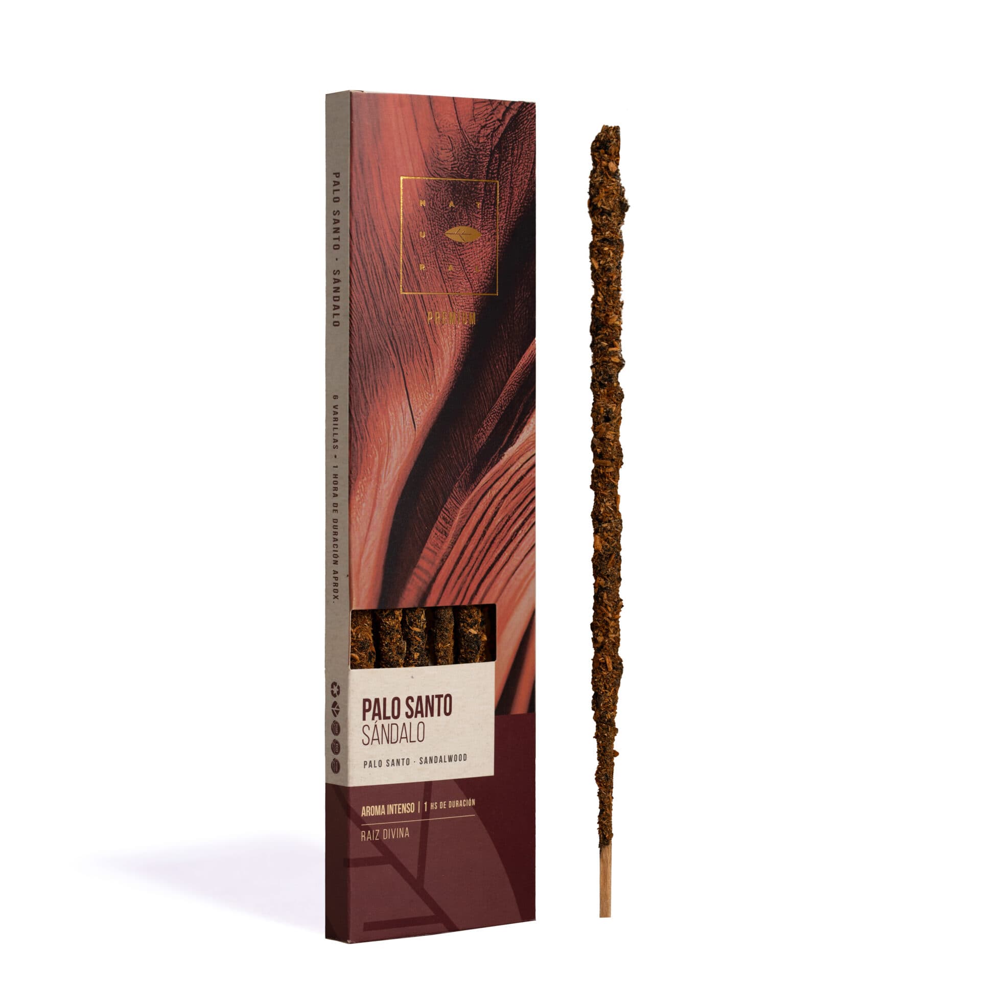 Sahumerio Natural Premium - Palo Santo Sándalo