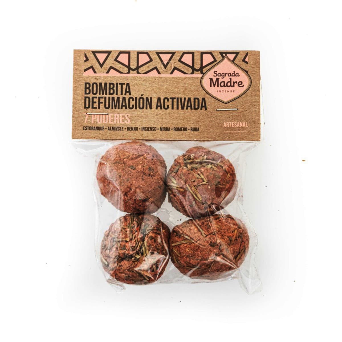Bombita Defumación Activada (Bolsita x 4) - 7 Poderes