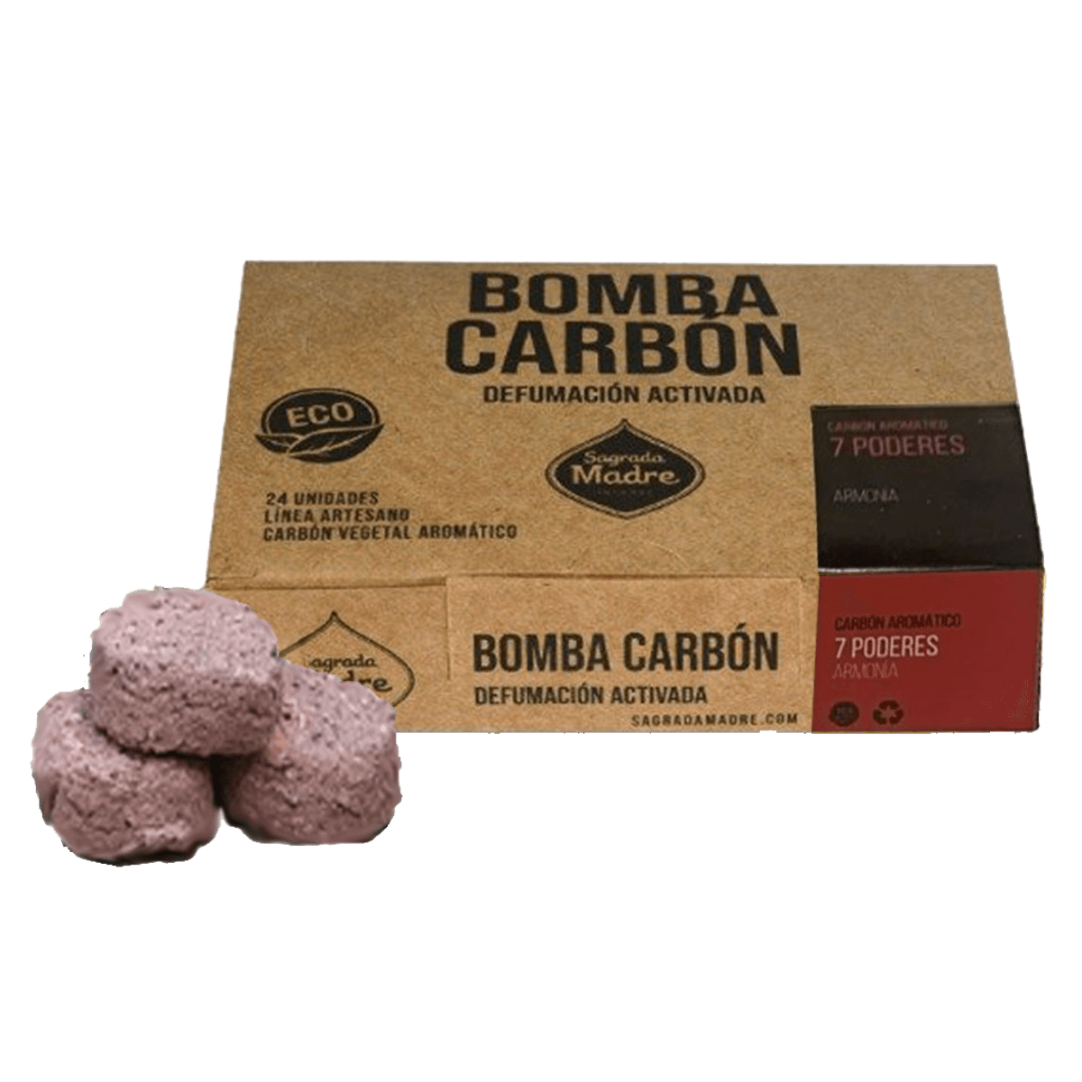 Bomba Carbón - 7 Poderes x 24
