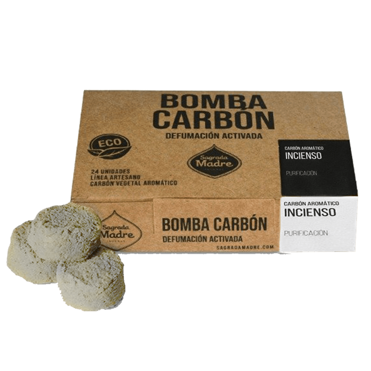 Bomba Carbón - Incienso x 24