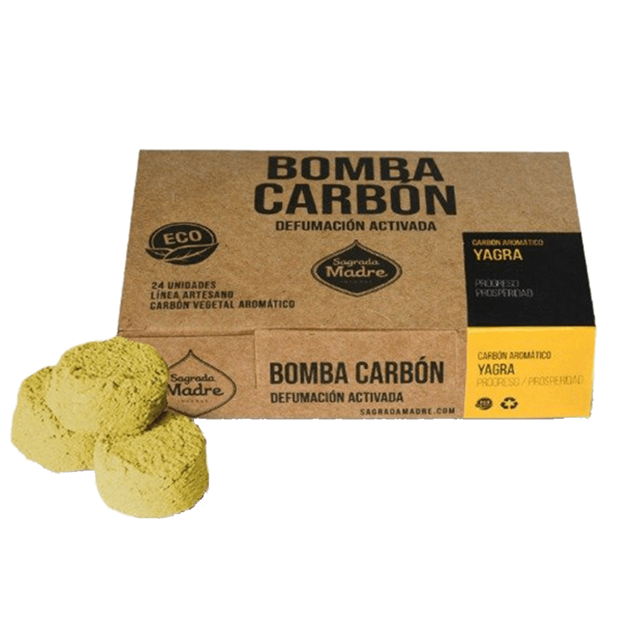 Bomba Carbón - Yagra x 24