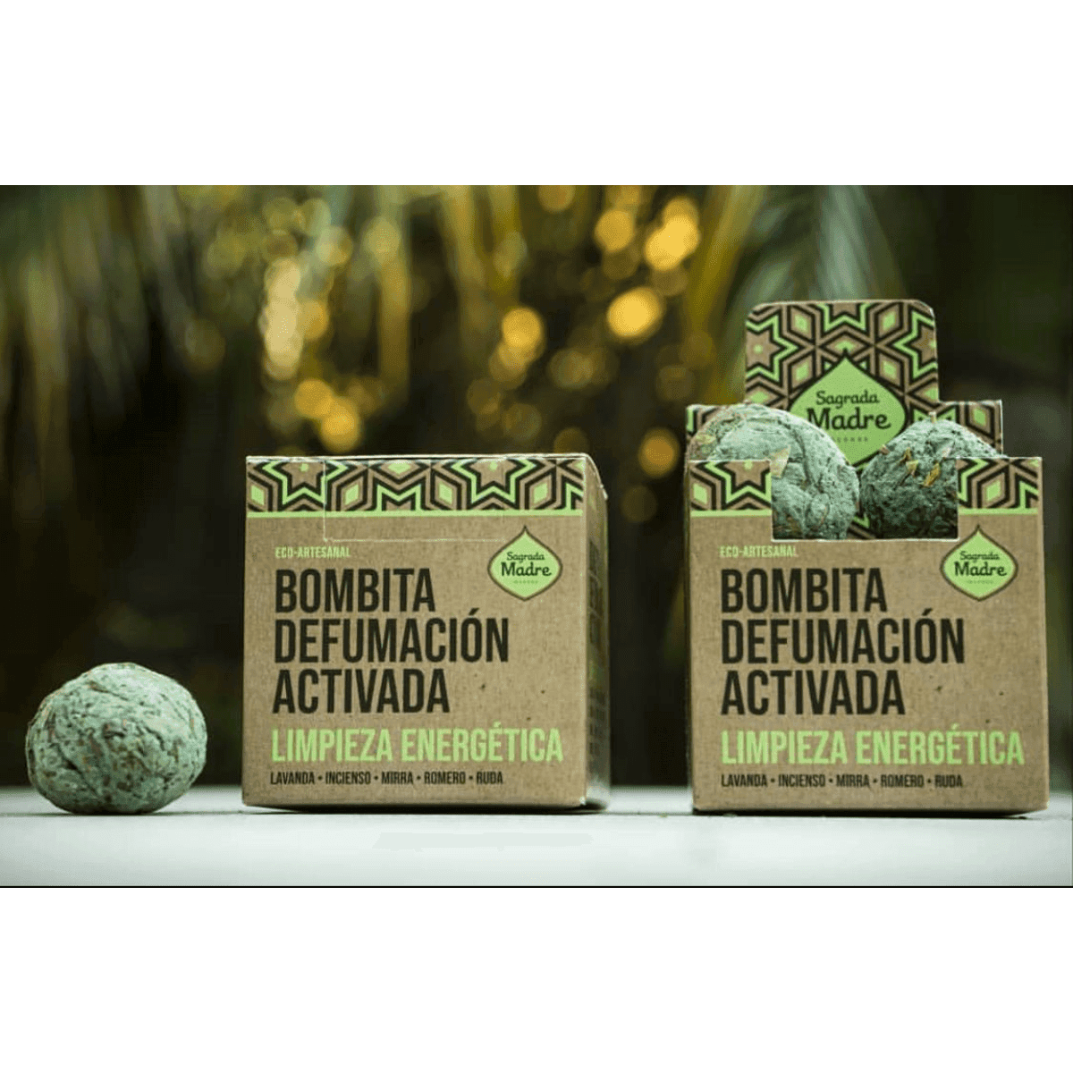 Bombita Defumación Activada x 8 - Limpieza Energética