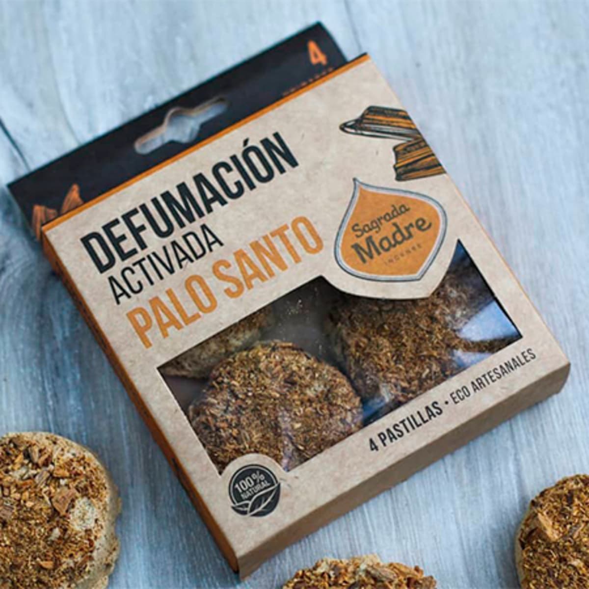 Pastillas de Defumación Activada – Palo Santo