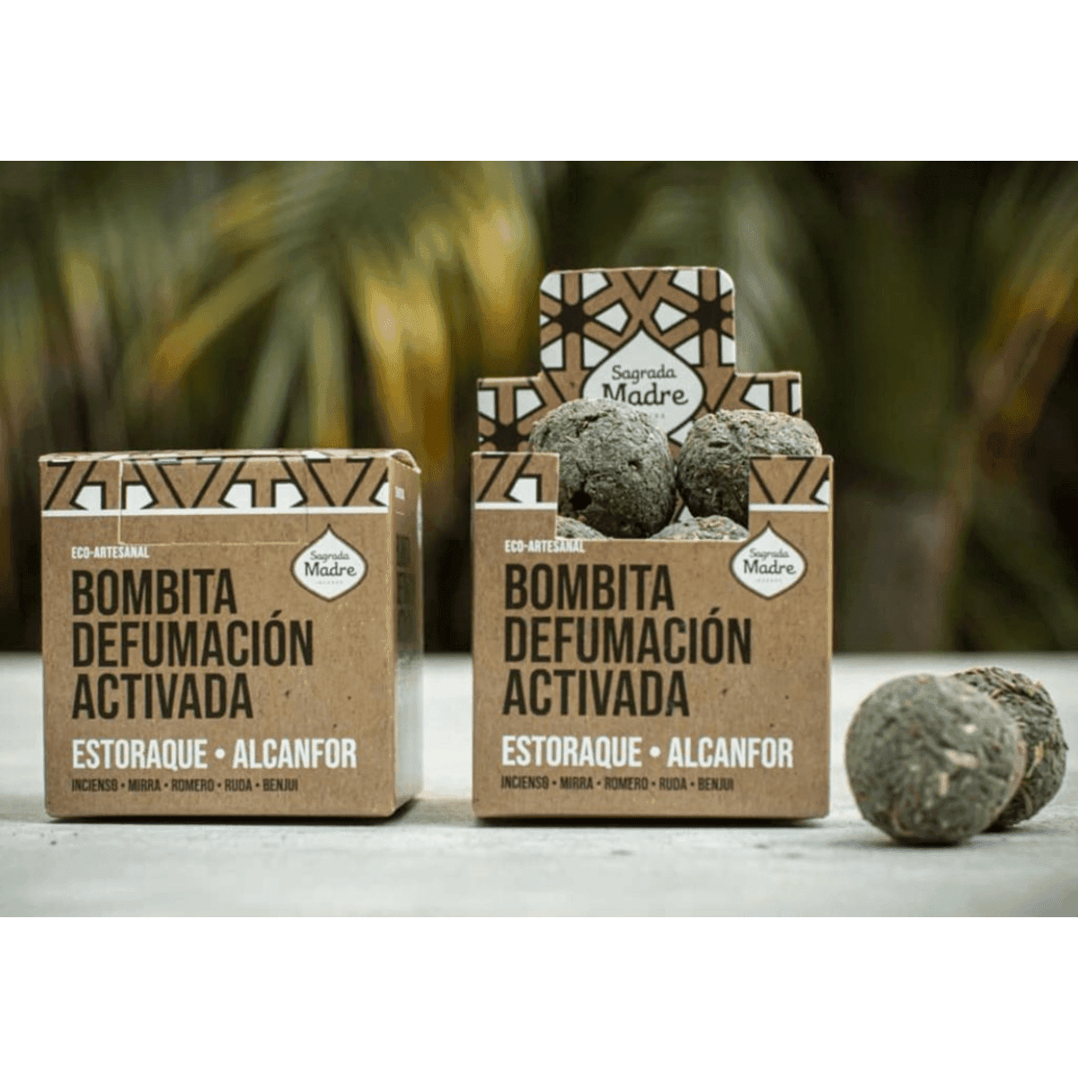 Bombita Defumación Activada x 8 - Estoraque Alcanfor