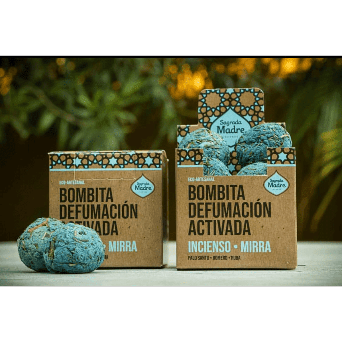 Bombita Defumacion Activada x 8 - Mirra Incienso