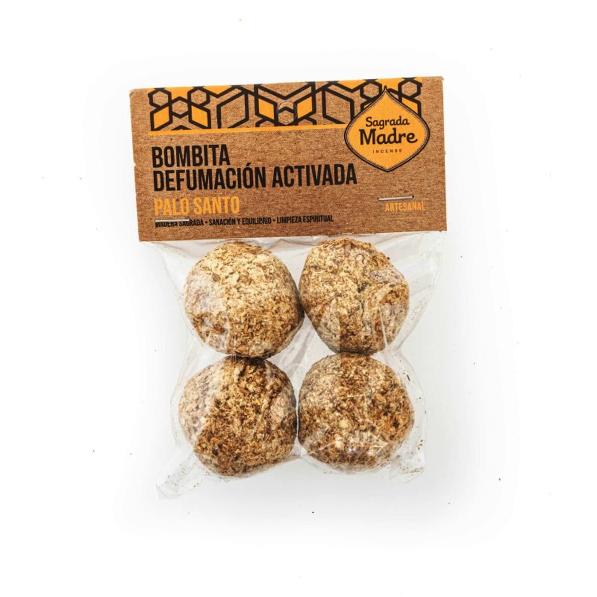 Bombita Defumación Activada (Bolsita x 4) - Palo Santo