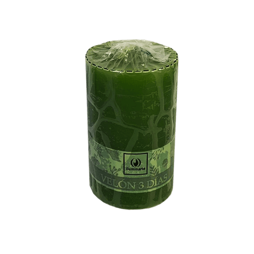Velón 3 Días - Verde (013A)