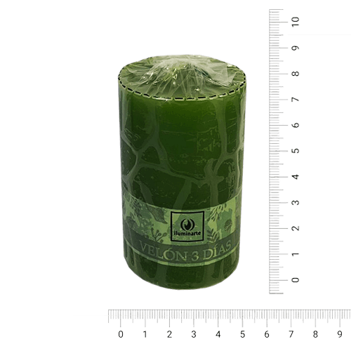 Velón 3 Días - Verde (013A)