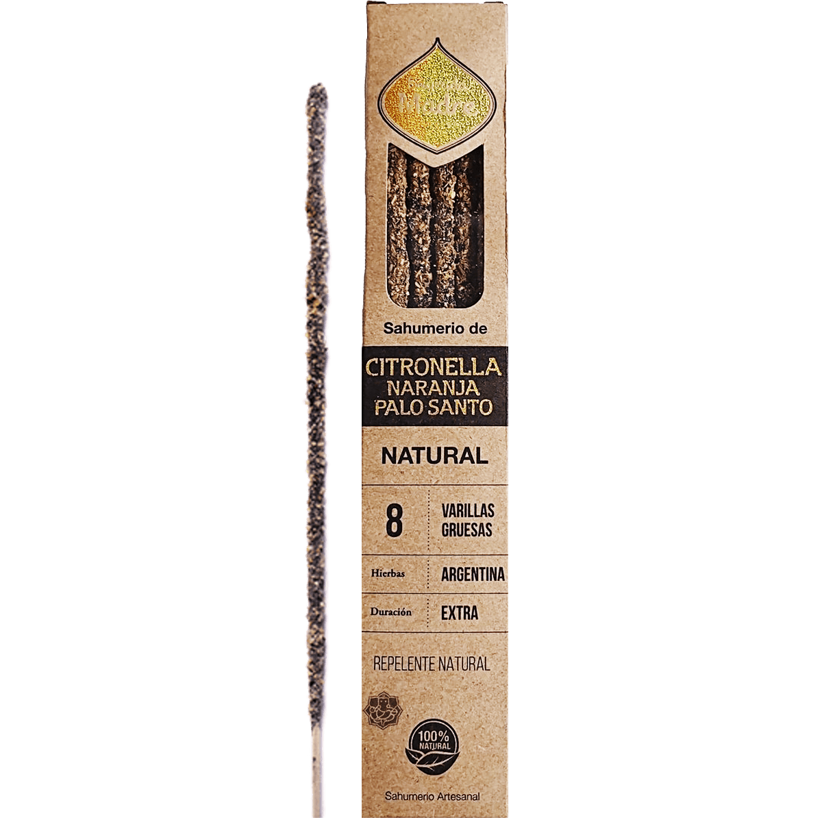Sahumerio Natural - Citronella Naranja Palo Santo