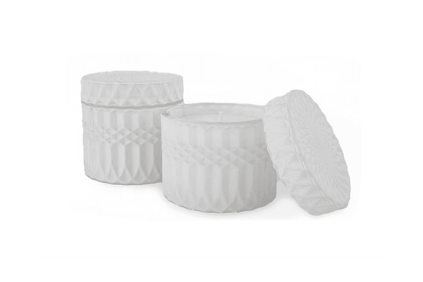 Candle Luxe White Soja Aroma - Sandía Pepino