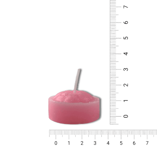 Velas Noche Cubo Aromatica (008A) - Rosa Pack 12