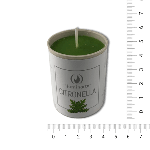 Velón Votivo Aromático (con vaso 060) - Citronella