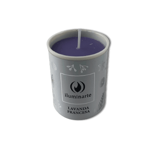 Velón Votivo Aromático (con vaso 060) - Lavanda