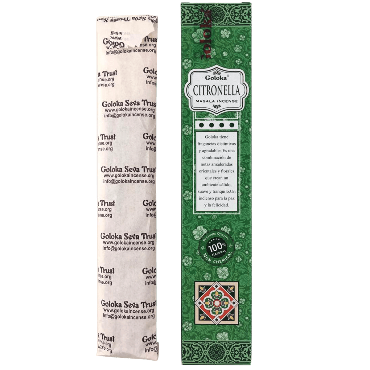 Sahumerio Goloka Masala - Citronella