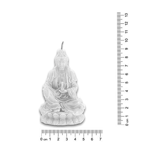 Vela Kwan Yin - Blanco (030J)