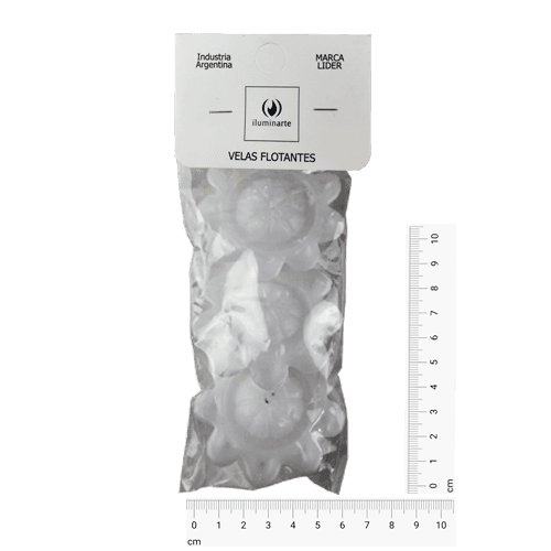 Velas Flotantes x 3unid. – Blanco (034)