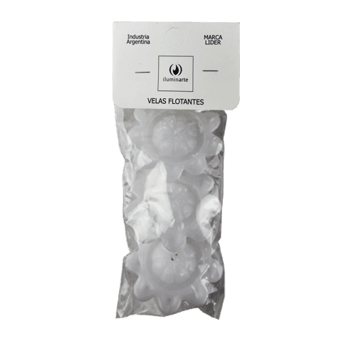 Velas Flotantes x 3unid. – Blanco (034)