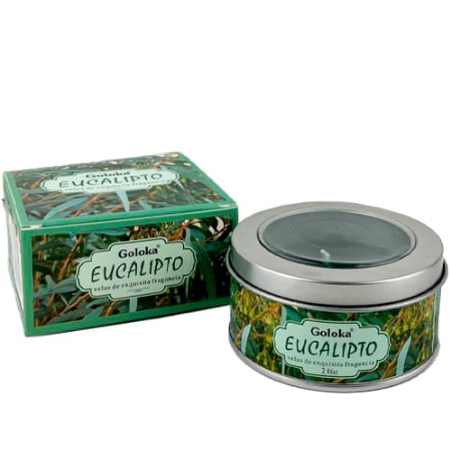 Vela Aromática Goloka - Eucalipto