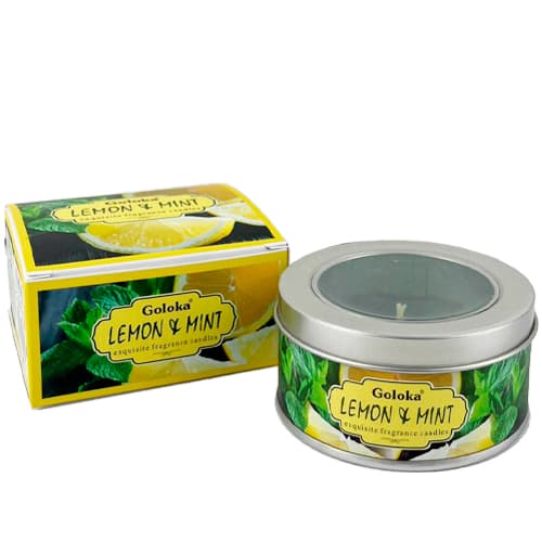 Vela Aromática Goloka - Lemon & Mint