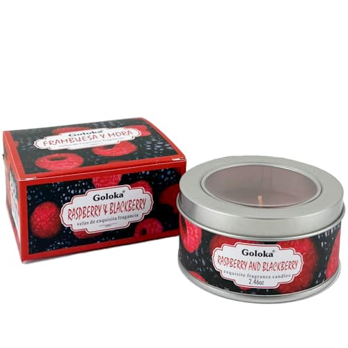 Vela Aromática Goloka - Frambuesa y Mora