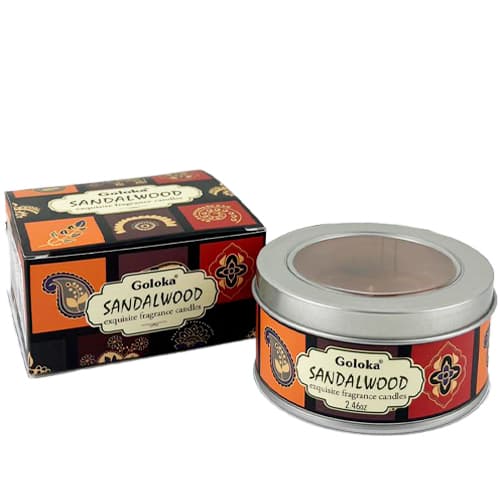 Vela Aromática Goloka - Sandalwood