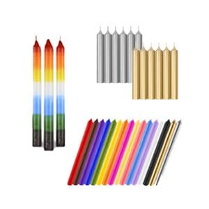 Velas Largas y Cortas