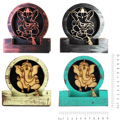 Cascadas de Humo (madera) - Ganesha