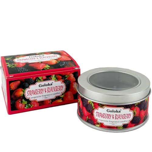 Vela Aromática Goloka - Strawberry & Blackberry