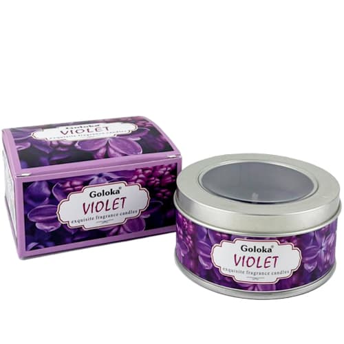 Vela Aromática Goloka - Violet