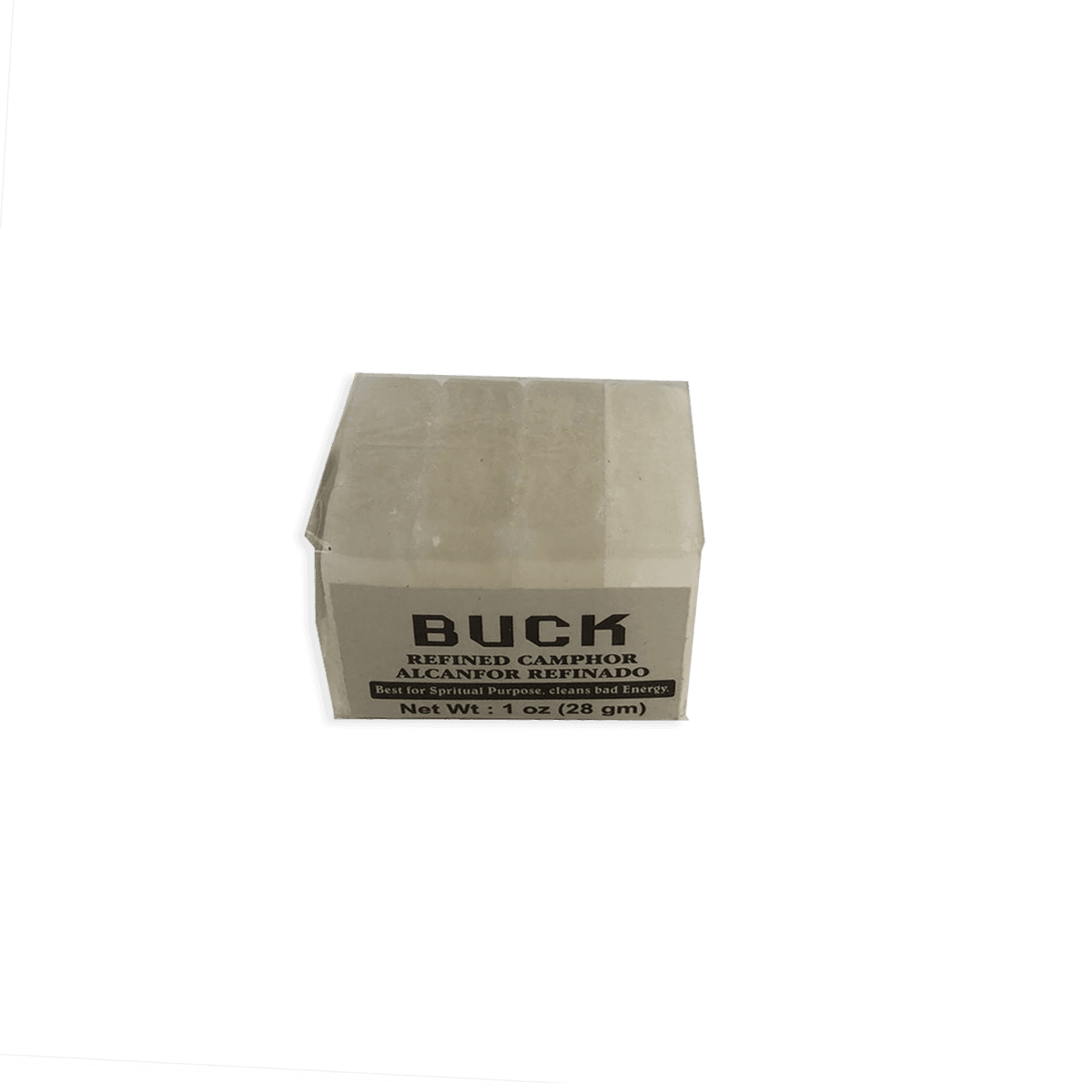 Alcanfor Pastilla - Buck 28 Gr.