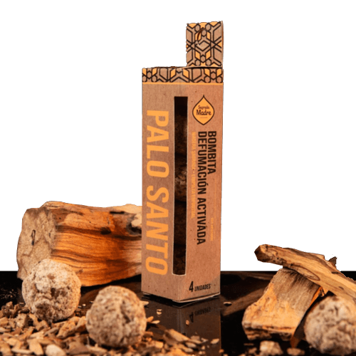 Bombita Defumación Activada (Caja x 4) - Palo Santo