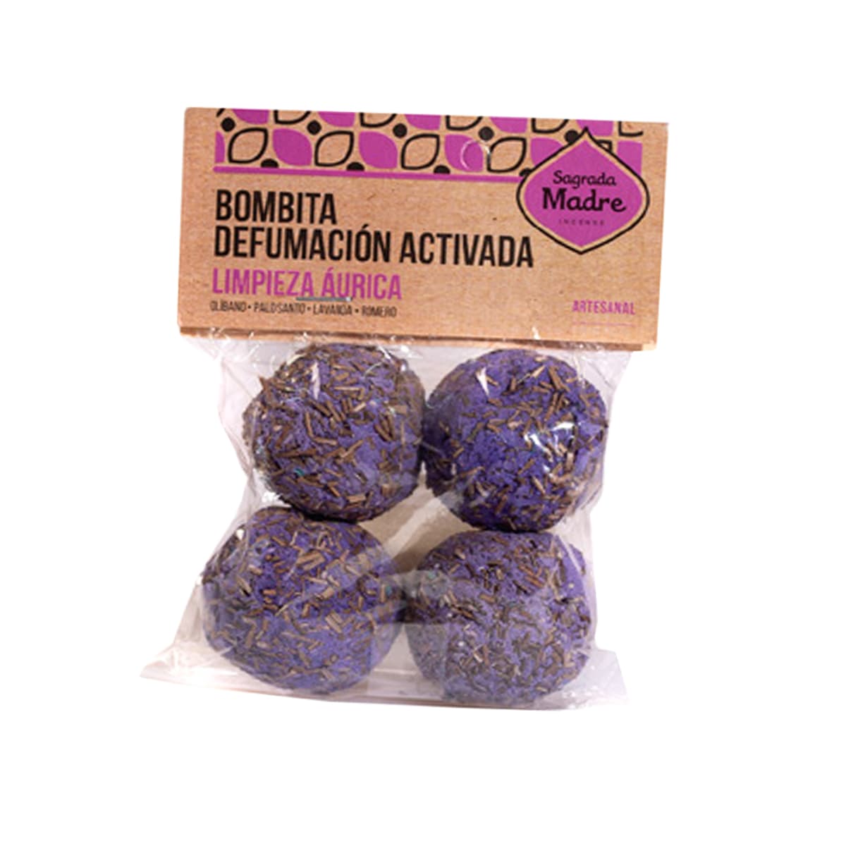 Bombita Defumación Activada (Bolsita x 4) - Limpieza Áurica