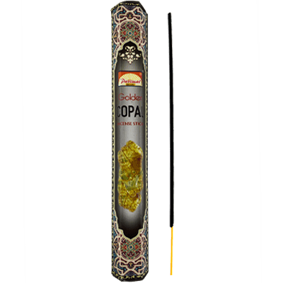Parimal Hexagonal - Golden Copal