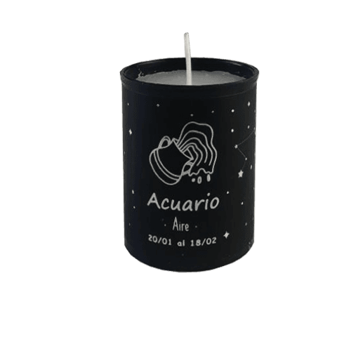 Velón Zodiacal Aromático - Acuario (060B)