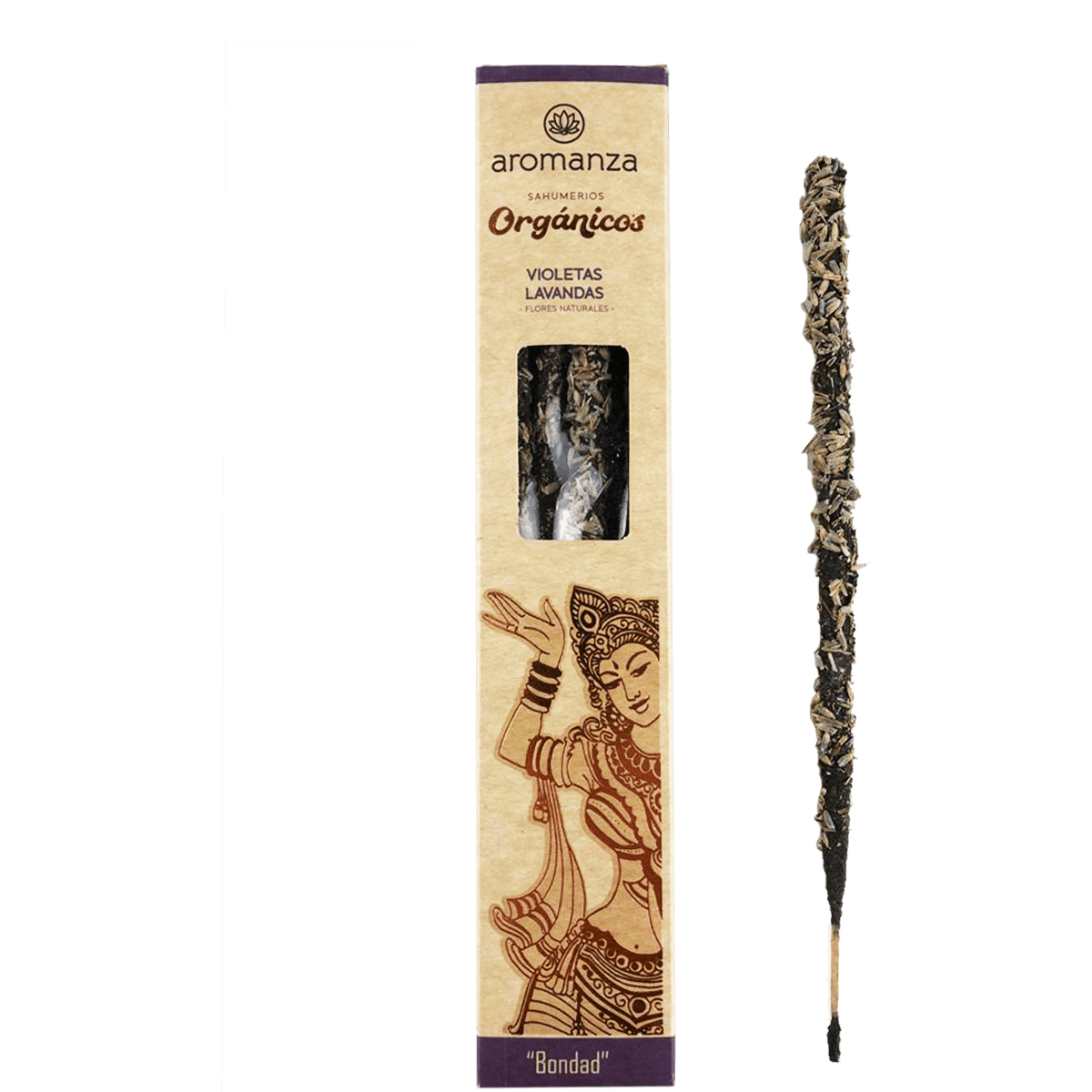 Sahumerios Orgánicos - Violetas Lavandas (100UB)