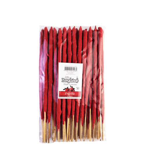 Bangladesh Sahumerio Triple Empaste x 50 - Frutilla (432B)