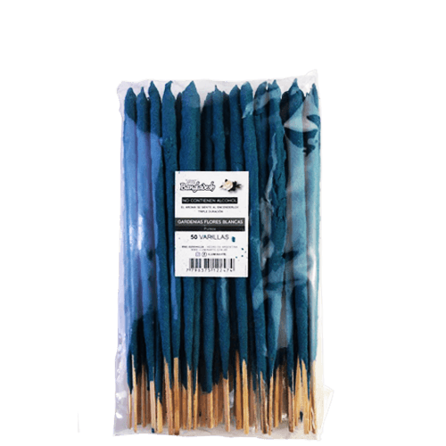 Bangladesh Sahumerio Triple Empaste x 50 - Gardenias Flores Blancas (432B)
