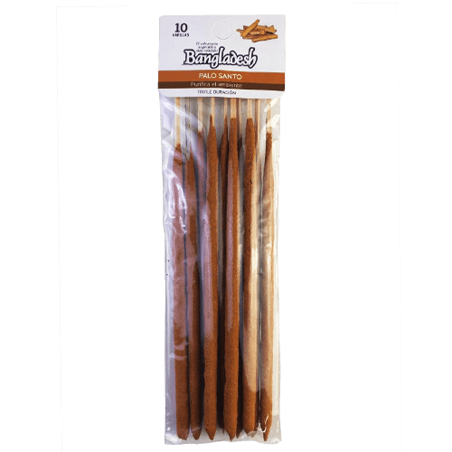 Bangladesh Sahumerio Triple Empaste x 10 - Palo Santo (432D)