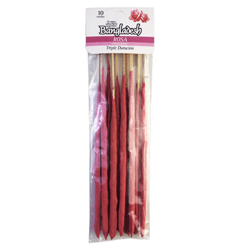 Bangladesh Sahumerio Triple Empaste x 10 - Rosa (432D)