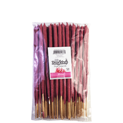 Bangladesh Sahumerio Triple Empaste x 50 - Rosa (432B)