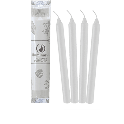 Velas Largas x 4 (500)