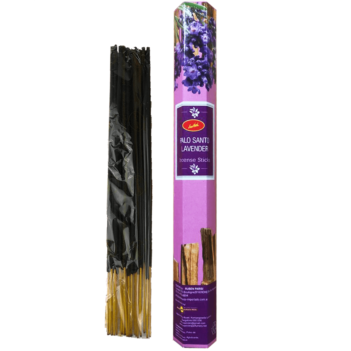 Sree Vani Sahumerio Hexagonal - Palo Santo Lavender