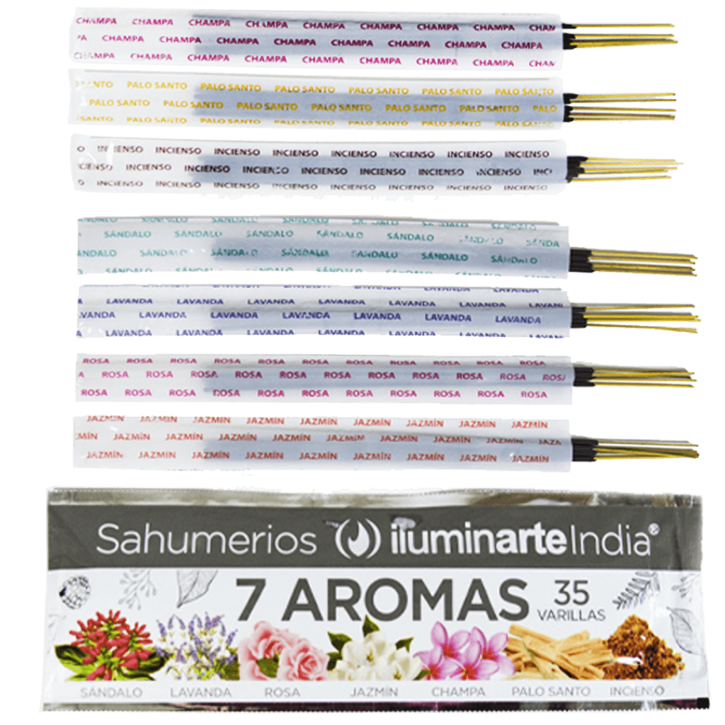 Sahumerio Iluminarte India - 7 Aromas (963CB)